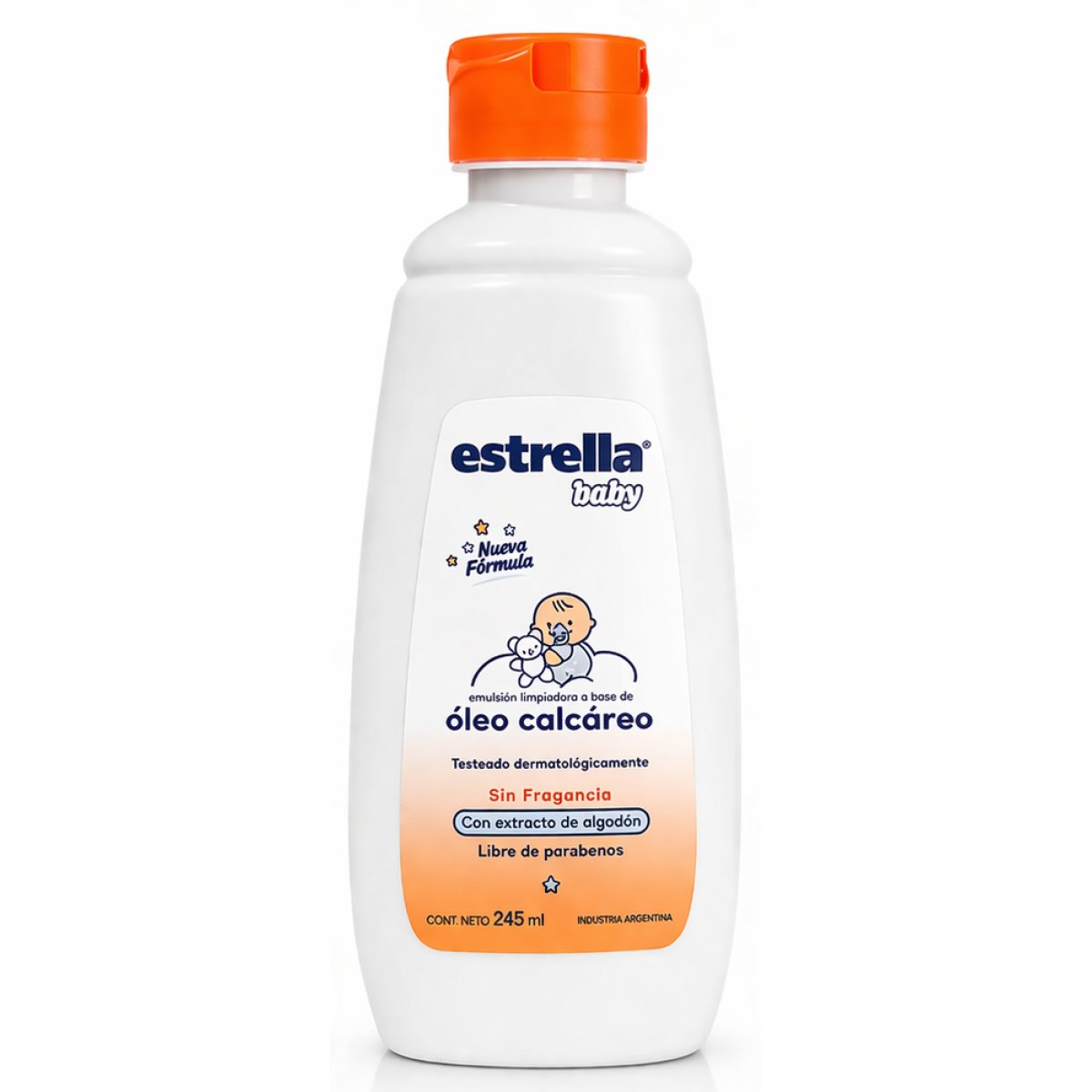 Óleo bebés Estrella 245 ml - Naranja