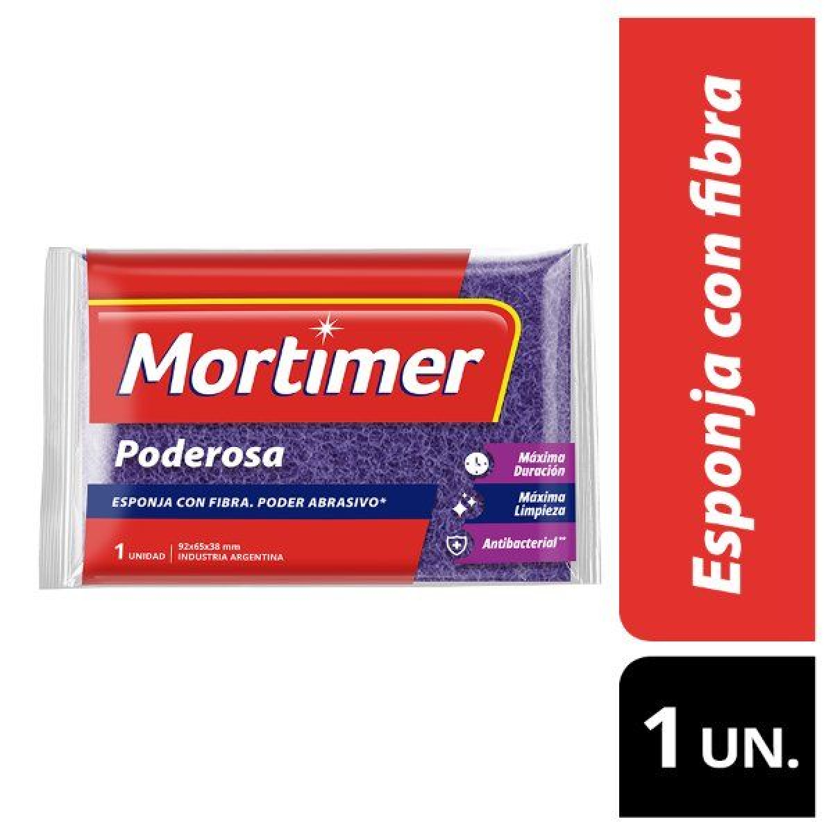 Esponja Mortimer Poderosa x1