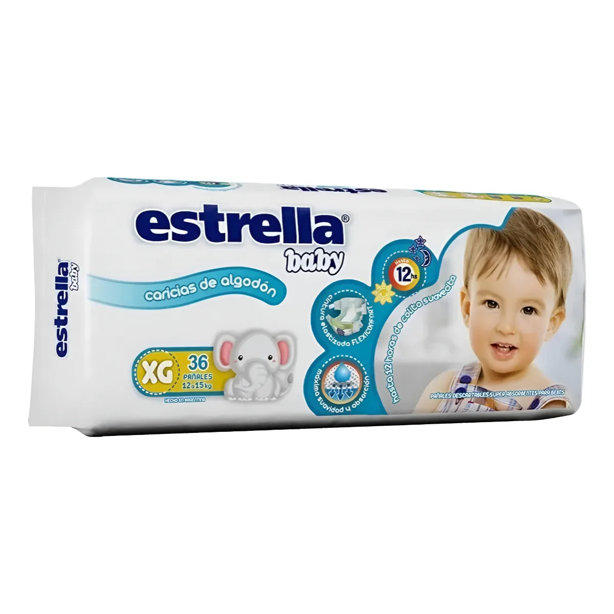 Pañales Estrella Baby Xg Paquete De 36 Unidades Extra Grande (xg)