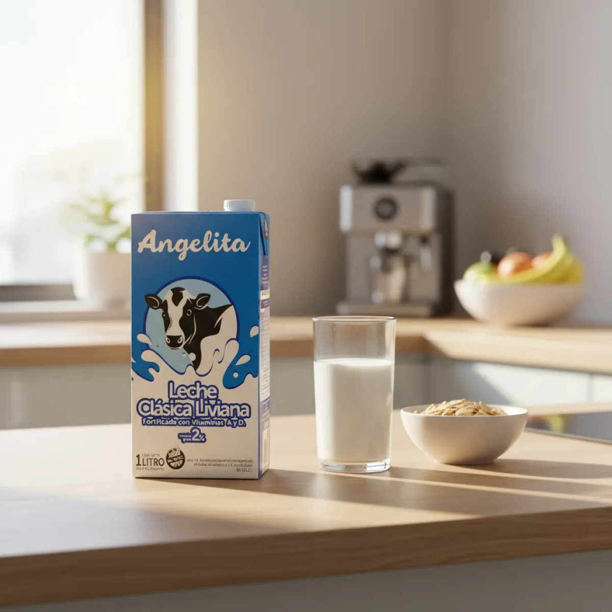Leche Angelita Entera X 1lt