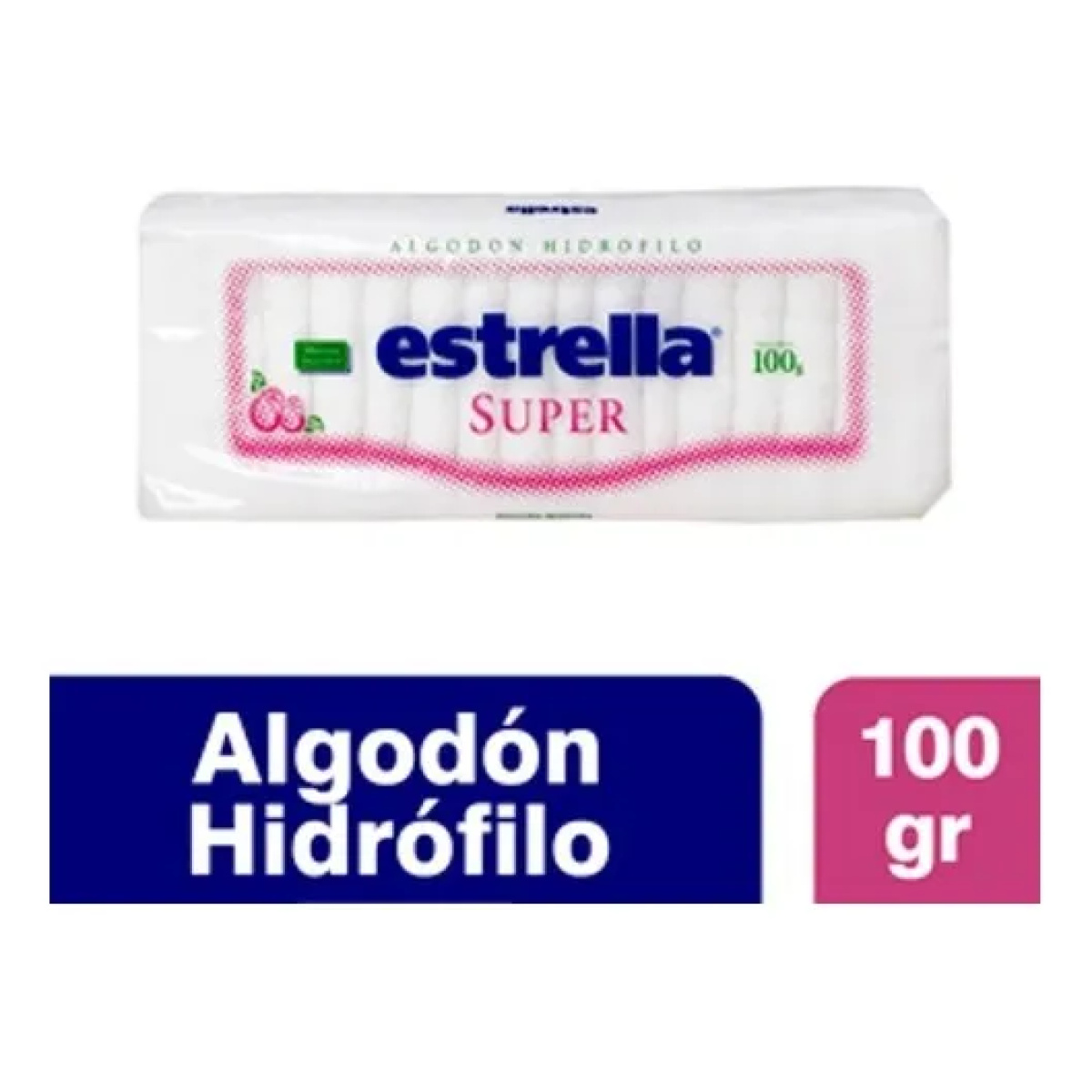 Algodon Estrella Super Paquete X 100grs Máxima Suavidad