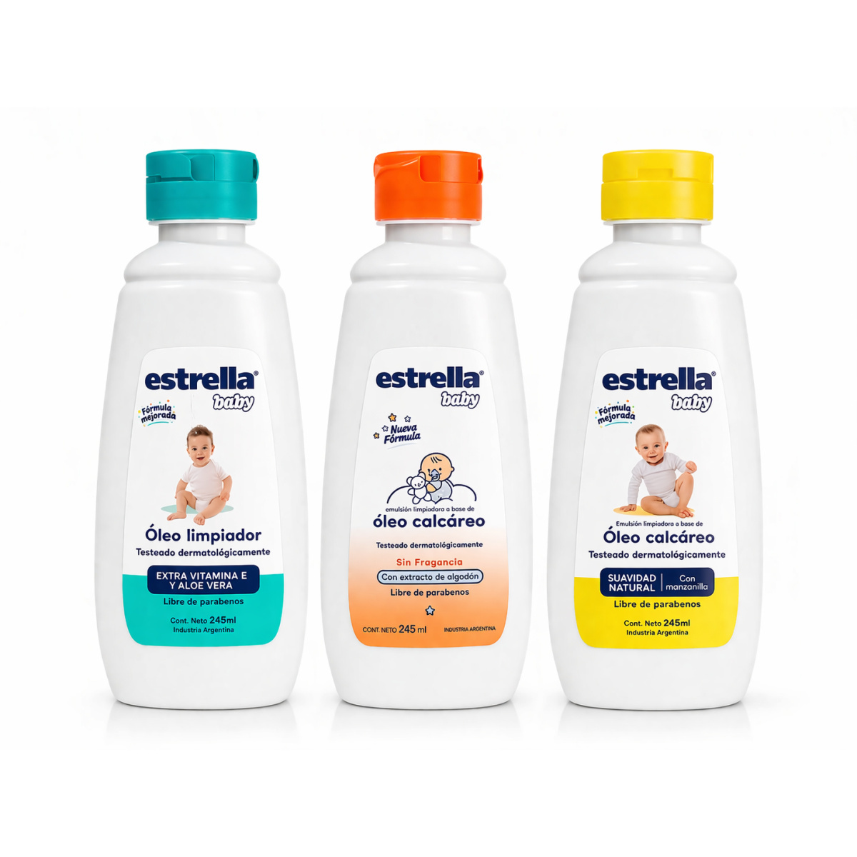 Óleo bebés Estrella 245 ml