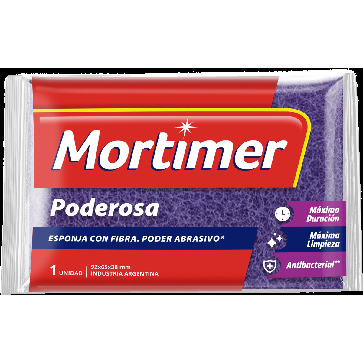 Esponja Mortimer Poderosa x1