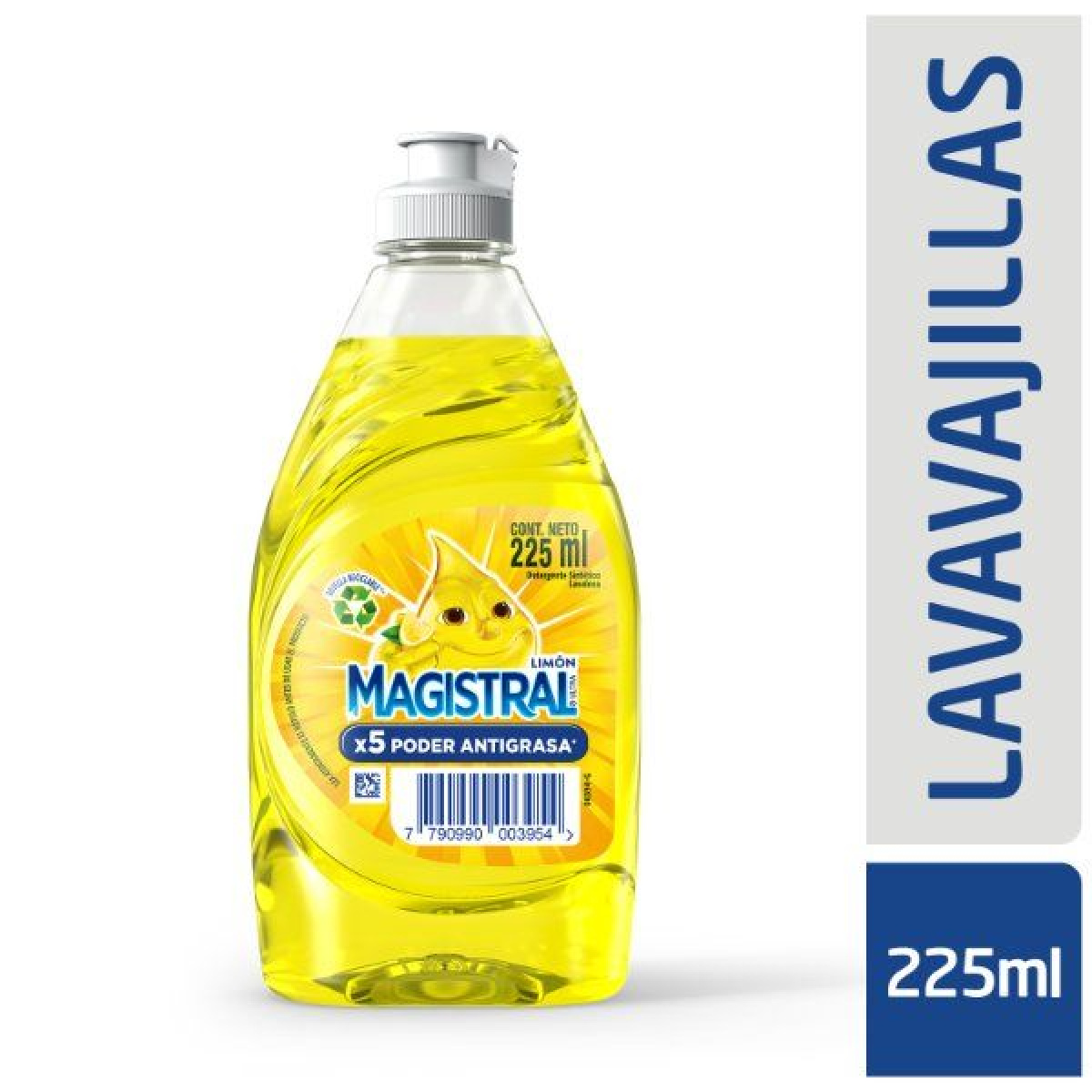 Detergente Magistral Limón Ultra 225 Ml